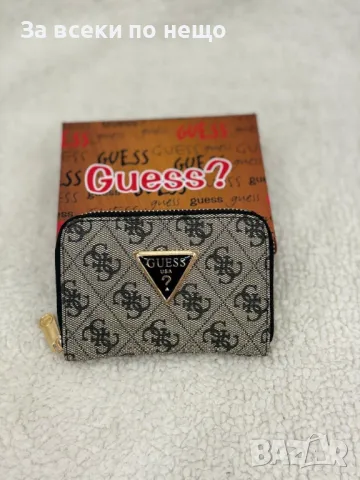 Guess Дамско Малко Портмоне С Кутия Гес - Различни Цветове Код E138, снимка 6 - Портфейли, портмонета - 50233379