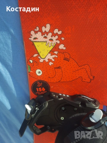 Сноуборд Salumon Drift Rocker 156см. с автомати, снимка 7 - Зимни спортове - 53791091