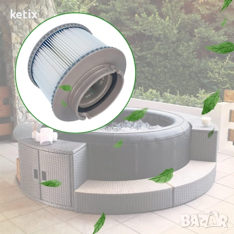 Филтър за джакузи с вградена база,MSpa,комплект от 2 бр., снимка 6 - Басейни и аксесоари - 52956952