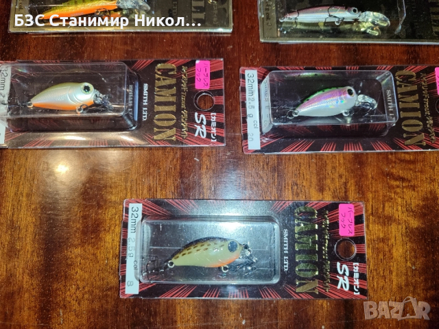 Воблери Smith Camion SR,Still,Megabass,щурци за клен,кутии за примамки,Shimano 23 Vanquish C3000MHG., снимка 6 - Такъми - 53208716