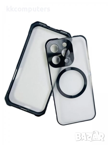 Калъф Алуминиева рамка Magsafe мат / Черен / за iPhone 16 6.1 Баркод : 3133010, снимка 2 - Калъфи, кейсове - 52462924