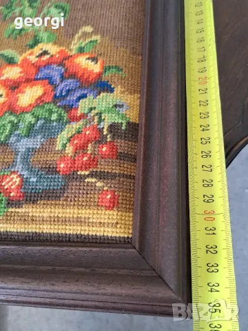 немски гоблен натюрморт    18/3, снимка 5 - Гоблени - 49005823