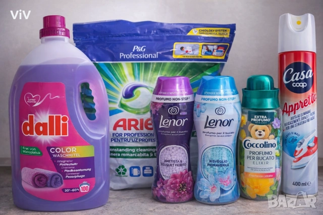 ПРОМО ПАКЕТ ЗА ДОМА, снимка 1 - Перилни препарати и омекотители - 53770014