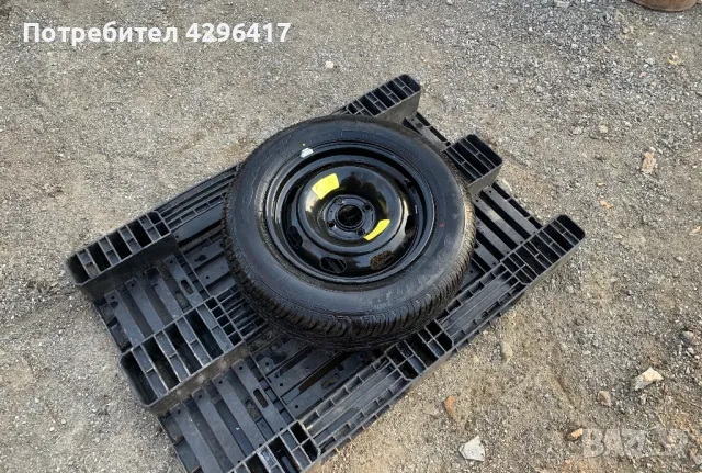 НОВА Резервна гума+Джанта 15&quot; 4x108 ET27 за Berlingo,Partner,Combo,C4, снимка 2 - Гуми и джанти - 49109037