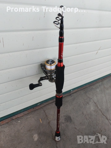 Въдица + макара за спининг. Нова! 