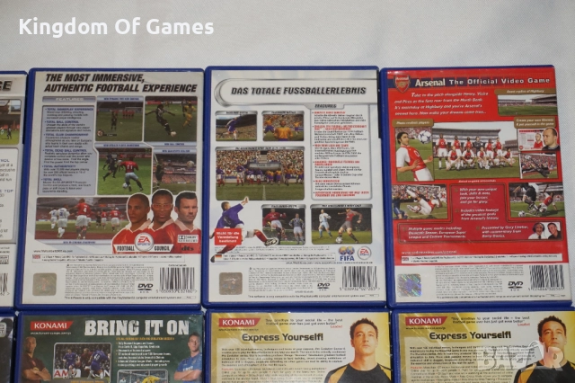Игри за PS2 Fifa 06/Fifa 2005/2004/2003/2002/PES 2 3 4 5 6/Arsenal/Fifa Street 1 2/Gaelic Games 2, снимка 10 - Игри за PlayStation - 52868757