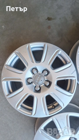 ОРИГИНАЛНИ АЛУМИНИЕВИ ДЖАНТИ  АУДИ  Q3  -5x112x57-16цола, снимка 5 - Гуми и джанти - 54153965