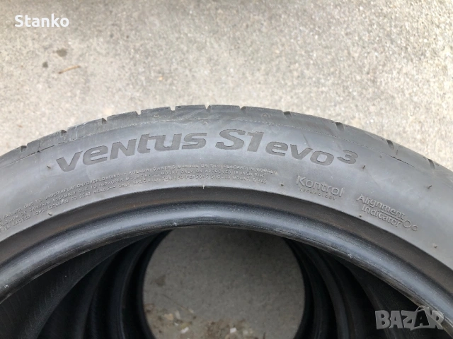 Летни гуми Hankook Ventus S1 evo3  215 45 18 Dot 22г., снимка 9 - Гуми и джанти - 54216876