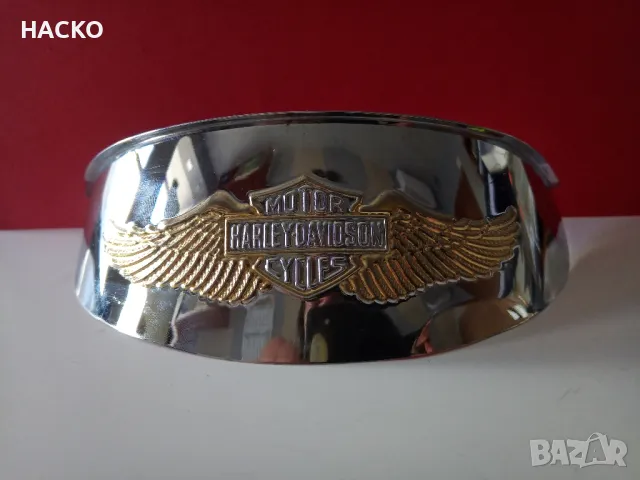 Метална Козирка за Фар на Harley Davidson 100% Оригинална