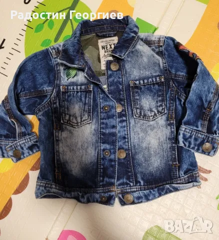 Дънкови дрешки, снимка 3 - Бебешки дънки - 49467212