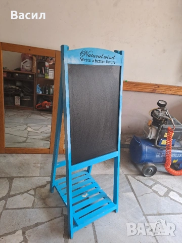 Дъска за писане с тебешир. Меню - заведение, снимка 2 - Пана - 54098341