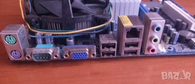 Дъно G31M-VS2 + 4GB RAM + CPU + FAN, снимка 4 - Дънни платки - 53988760