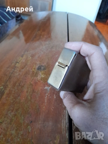 Стар кожен калъф,табакера за цигари Beograd, снимка 4 - Други ценни предмети - 53433030