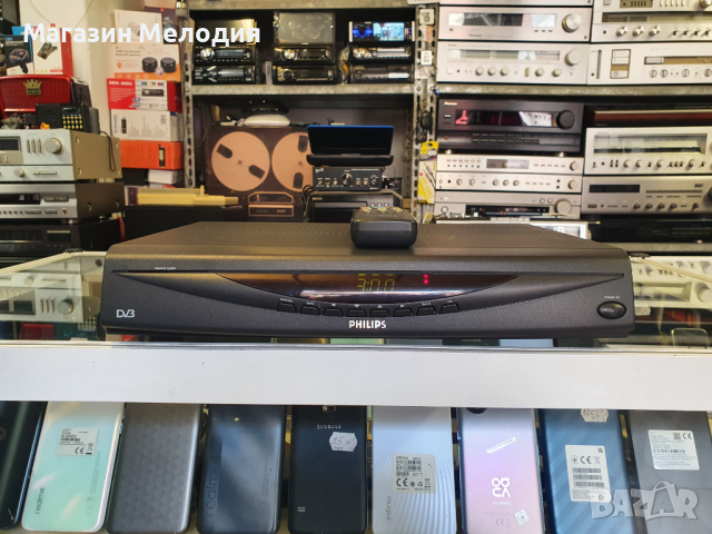 Цифров приемник Philips DSR 2101/43 DVR Има дистанционно. , снимка 1 - Приемници и антени - 44950574