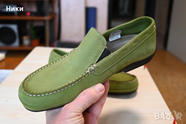 Оригинални мокасини ROCKPORT-естествена кожа, снимка 9 - Мокасини - 54028869