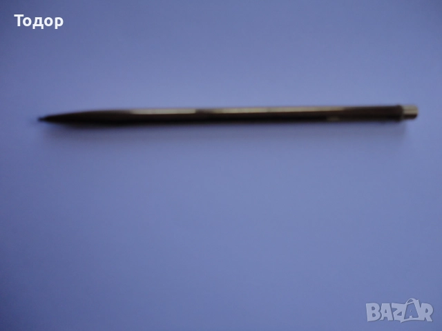 Позлатен немски механичен молив , снимка 2 - Ученически пособия, канцеларски материали - 52834012