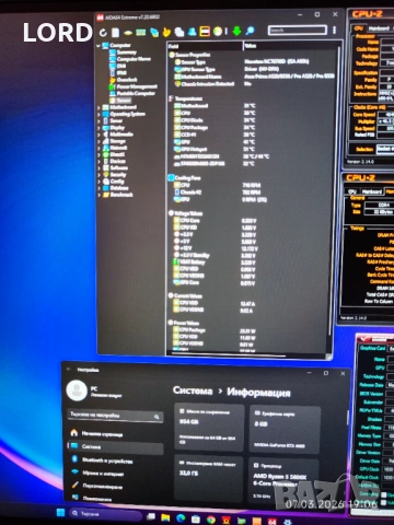 Геймърски Ryzen 5 5600X, RTX 4060 8GB, RAM 32GB DDR4 3200, SSD 1TB NVME, снимка 8 - Геймърски - 53749031