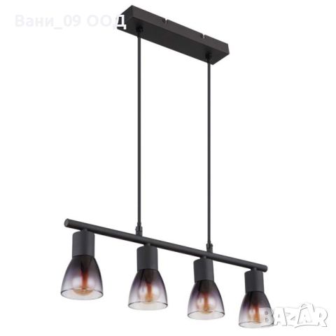 Висяща таванна лампа в индустриален стил, снимка 2 - Лампи за таван - 46454857