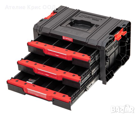 Куфари за инструменти - Qbrick System PRO Drawer 3 Toolbox 2.0 Basic, снимка 1 - Други машини и части - 45163977