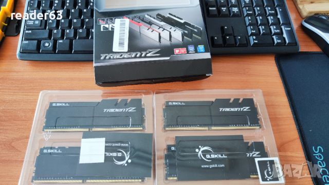 Продавам два кита по 32GB геймърска RAM паметG.SKILL Trident Z, снимка 2 - RAM памет - 45640070