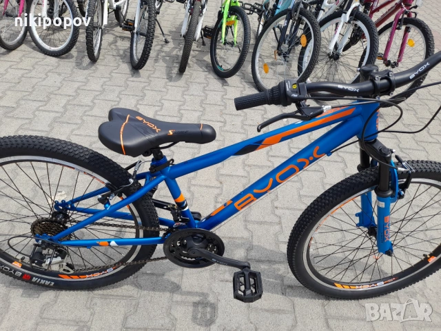 BYOX Велосипед 24" MASTER син, снимка 3 - Велосипеди - 53848612