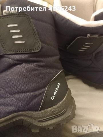 Топли зимни ботуши Quechua Decathlon, снимка 5 - Детски боти и ботуши - 53477018