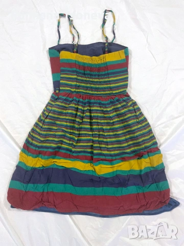 Лятна ролкя с хастар - размер XXS, снимка 2 - Рокли - 53665983