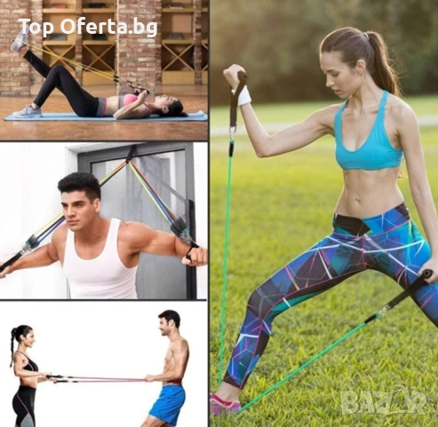 Комплект отластици със съпротивление за крака и удобна преносима торбичка               , снимка 5 - Други спортове - 53768090