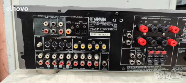 Стерео усилвател Yamaha DSP-A595a, снимка 12 - Ресийвъри, усилватели, смесителни пултове - 46258754