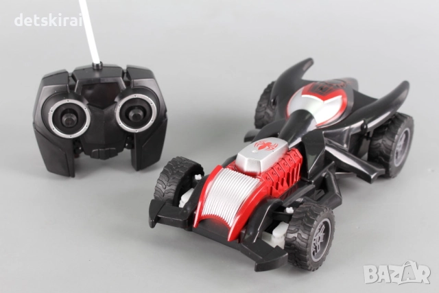 Радиоуправляема кола на Спайдърмен, снимка 4 - Коли, камиони, мотори, писти - 52562796