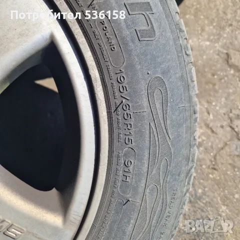 Лети джанти KBA 43983 -  15" за VW и Mercedes, снимка 3 - Гуми и джанти - 47347259