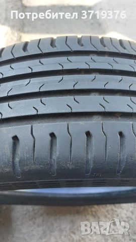 Летни гуми 205 55 17 Continental ContiEcoContact5 2 броя , снимка 4 - Гуми и джанти - 53869330