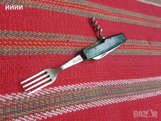 Ножка с виличка и тирбушон , снимка 3 - Антикварни и старинни предмети - 53767277