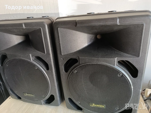    Justin-2бр.активни, снимка 2 - Тонколони - 51024085