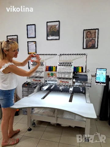 Двуглава машина за Бродерия 500мм х 400 мм със сертификат и патент, снимка 10 - Други машини и части - 48813020