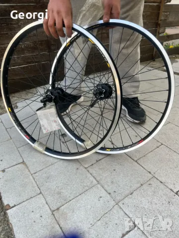 НОВИ КАПЛИ 26 (590-23mm) с ШИМАНО ГЛАВИНИ, снимка 12 - Части за велосипеди - 49832879