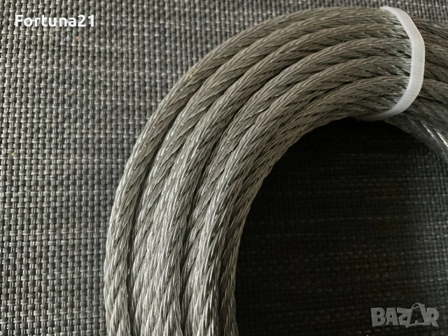 Метално въже - ново, снимка 2 - Индустриална техника - 54030874