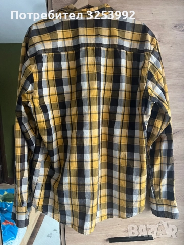 Мъжка карирана риза Tom Tailor, снимка 5 - Ризи - 52585377