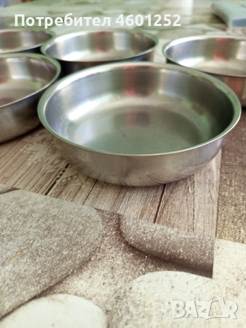 Купички от хром, снимка 2 - Чинии - 51793543