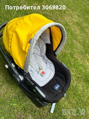 Chicco столче за новородено+ колесник, снимка 2 - Детски колички - 46321921