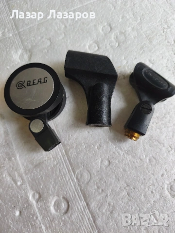 Продавам стойка микрофон за маса и държачи, снимка 3 - Други - 53948116