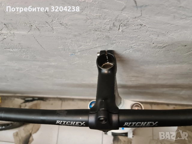 Маркови алуминиеви кормило и лапа Ричи / Ritchey много леки, снимка 2 - Части за велосипеди - 52510012