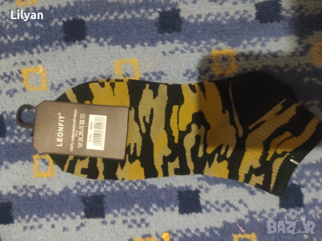 Мъжки чорапи КАМУФЛАЖ зелен 2,50 лв. (1.28 €), снимка 6 - Други - 52803895