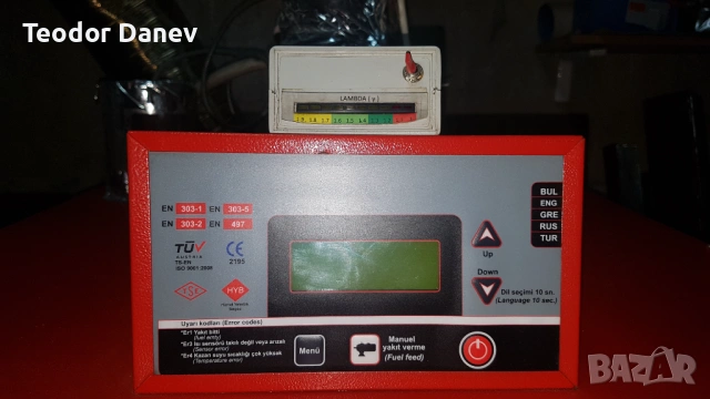 Комбиниран пелетен котел 85kw, снимка 2 - Отоплителни печки - 53972053