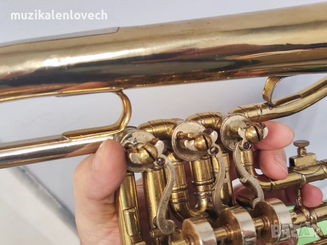 Fluglehorn F. Schediwy Ludwigsburg - Флигорна с оригинален твърд куфар Made In Germany, снимка 12 - Духови инструменти - 45315595