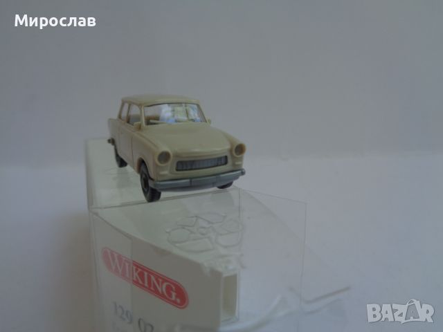  WIKING 1:87 H0 TRABANT ТРАБАНТ ИГРАЧКА КОЛИЧКА МОДЕЛ, снимка 2 - Колекции - 46413274