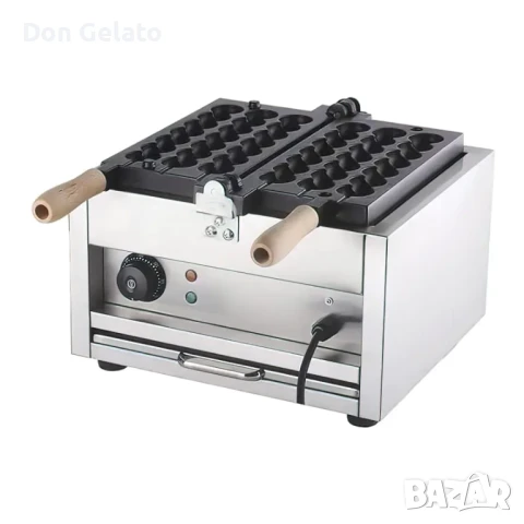 Професионален гофретник с форма топчета на клечка – Bubble Balls, снимка 5 - Гофретници - 51268480