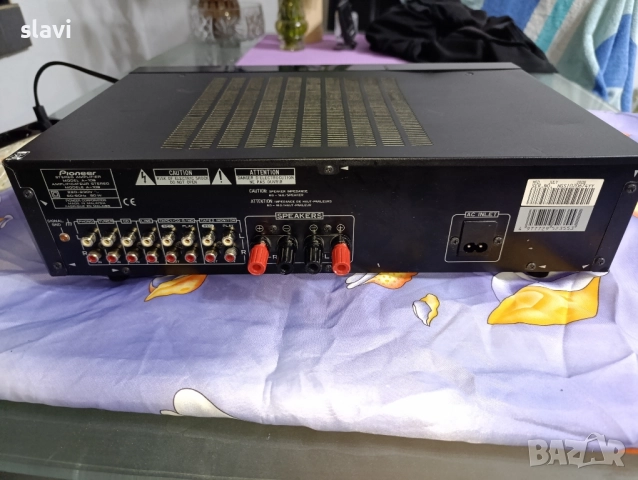 Усилвател Pioneer A-109, снимка 3 - Ресийвъри, усилватели, смесителни пултове - 52345361