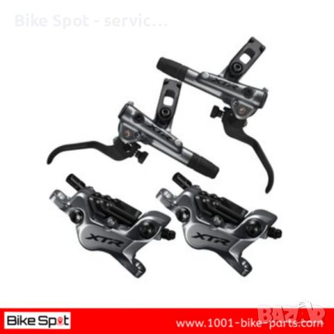 Shimano XTR BR-M9120 4-Piston J-Kit Disc Brake Set 4-Бутални Дискови, снимка 1 - Части за велосипеди - 46286428
