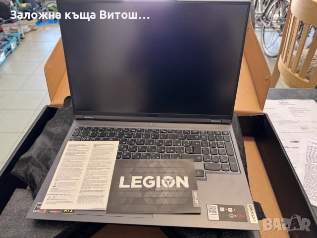 Лаптоп Lenovo Legion 5 Pro/AMD Ryzen 7 5800H 3.2 Ghz/RAM 32GB/1TB SSD/ GPU RTX 3070, снимка 9 - Лаптопи за игри - 51441568